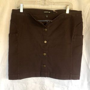 NWT Toad and Co Raisin colored skirt